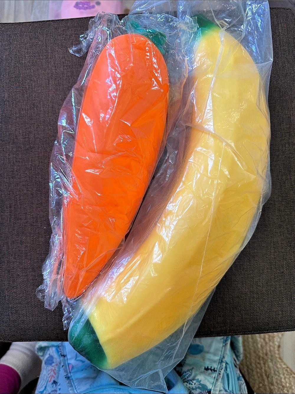 Jumbo carrot and banana squish